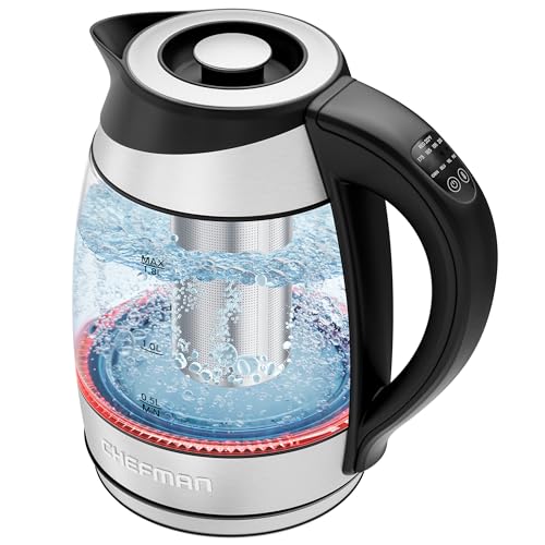 Electric Kettle with Temperature Control (1.8L / Stainless Steel)
