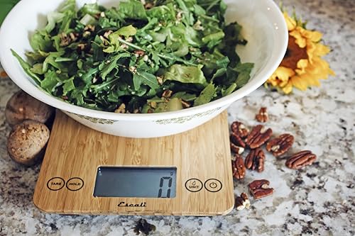 Arti Digital Food Scale (Bamboo / 9" x 6.5" x .75")
