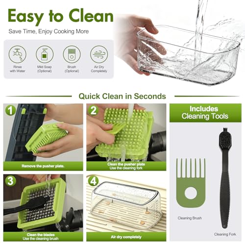 Vegetable Chopper with Container (8 Count)