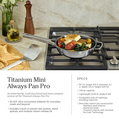 Titanium Pro Cookware Set (Chrome)