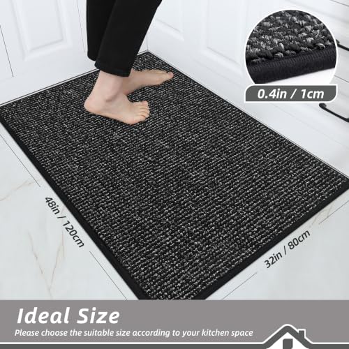 Kitchen Rugs 32"x48" (Black / 32" X 48" (Rectangular))