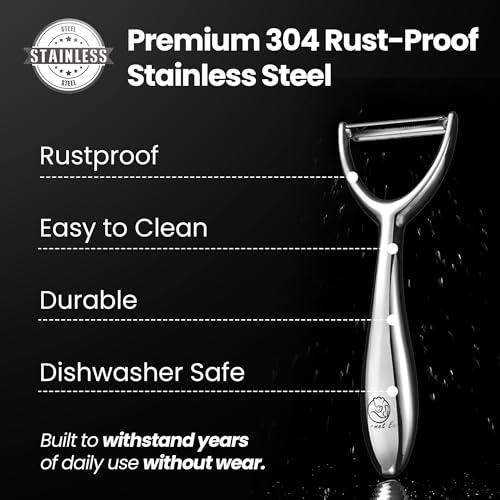 Vegetable Peeler Ultra Sharp Stainless Steel Blade
