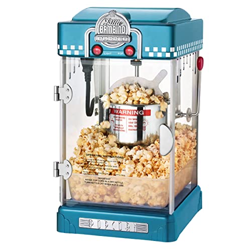 Popcorn Little Bambino 2.5oz Popcorn Machine (Blue)