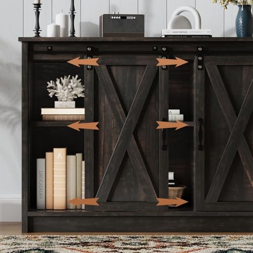 Farmhouse Coffee Bar (Dark Brown)