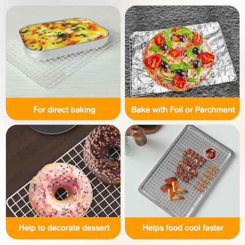 2 PCS Cooling Racks for Cooking and Baking