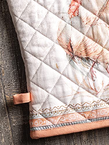 Maison d'Hermine Oven Gloves 100% Cotton Oven Mitt (099 - Giving Thanks / 7.5" x 13" (Oven Mitt))