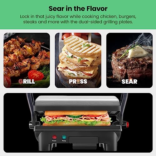 Electric Panini Press Grill