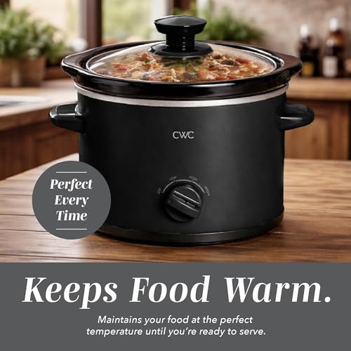 2QT Mini Electric Round Slow Cooker