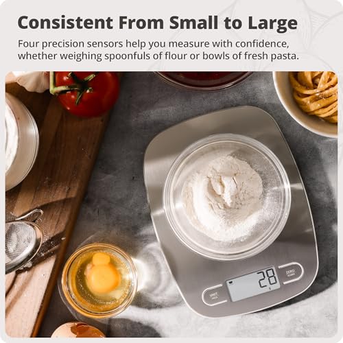 Food Scale Slim & Compact (Stainless Steel)