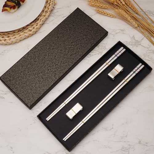 Stainless Steel Chopstick Gift Set