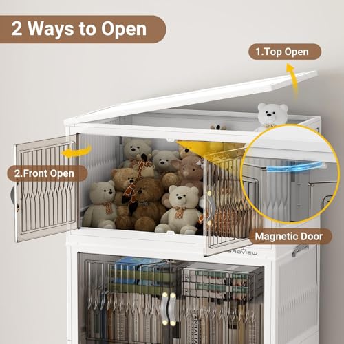500Qt Stackable Storage Bins with Lid (5 Count)