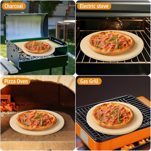 Large Pizza Stone Round 14"