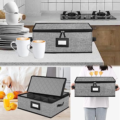 Quilted Mug Cup Storage Box