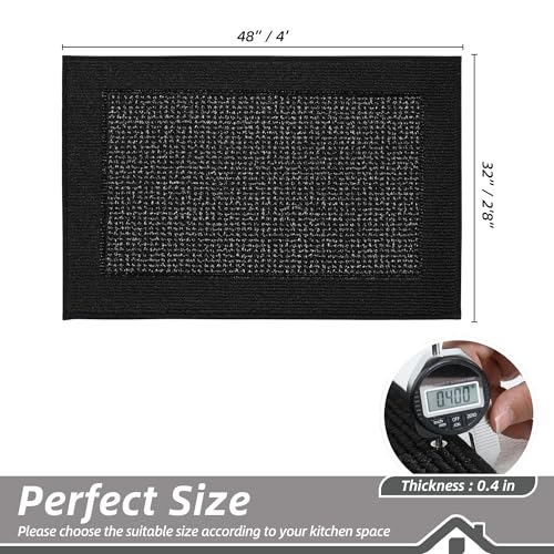 Kitchen Rugs 32"x48" (Black / 32" X 48" (Rectangular))