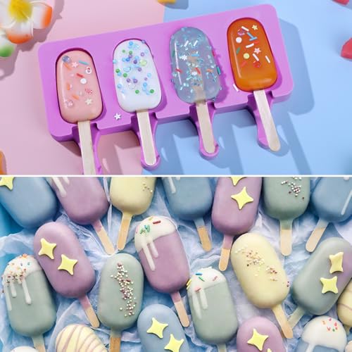 Popsicle Molds Set of 2 (Purple)