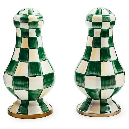 Salt & Pepper Set (Emerald Check / Large)