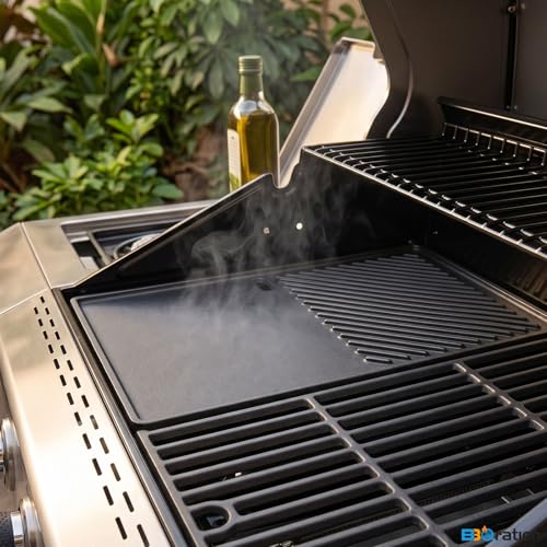 17" Griddle and Cooking Grate Kits for Nexgrill 4 Burner 720 (17" X 12 1/4")