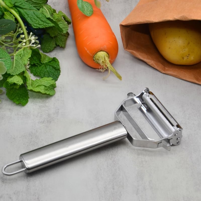 3-in-1 Multi-Peeler Potato Masher Set 2-Piece Kitchen Tools for Peeler (2 Count)