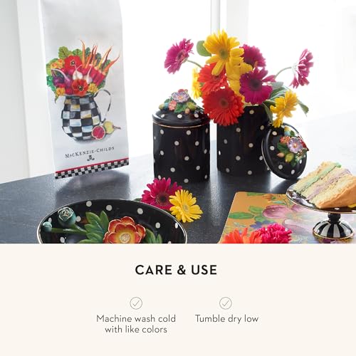 Cotton Dish Towel (Vegetable Bouquet / 1-Pack)