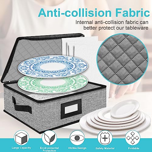 Quilted Platter Storage Case