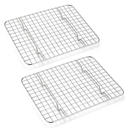 Small Baking Cooling Rack Set of 2 (8.6” x 6.2”)