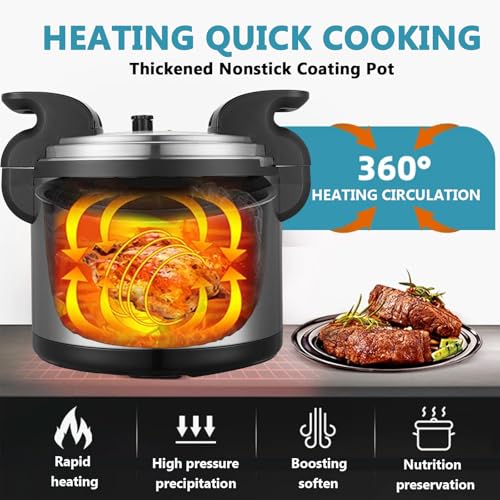 17.8QT Commercial Electric Pressure Cooker stainless steel Pressure Cooker