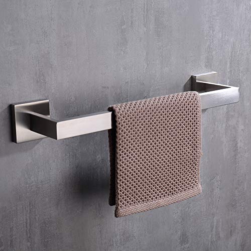 16 Inch Towel Bar Rack Brushed Nickel (Brushed Nickel / 16 Inch)