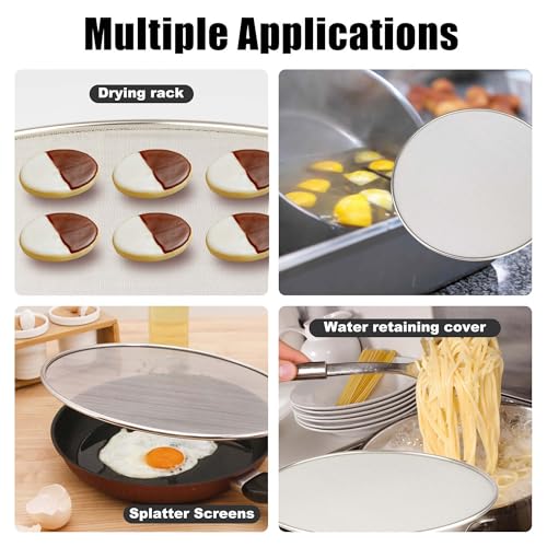 Splatter Screen for Frying Pan