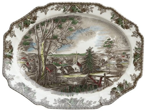 Friendly Village Turkey Platter (TURKEY PLATTER)