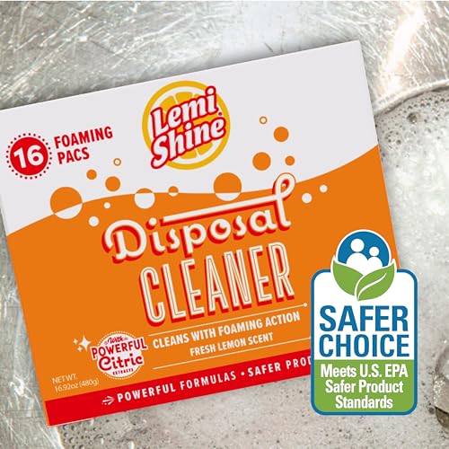 Natural Foaming Garbage Disposal Cleaner (1.06 Ounce (Pack of 16))