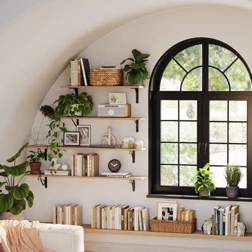 Long Wall Shelves (Natural / 31.5 Inch)