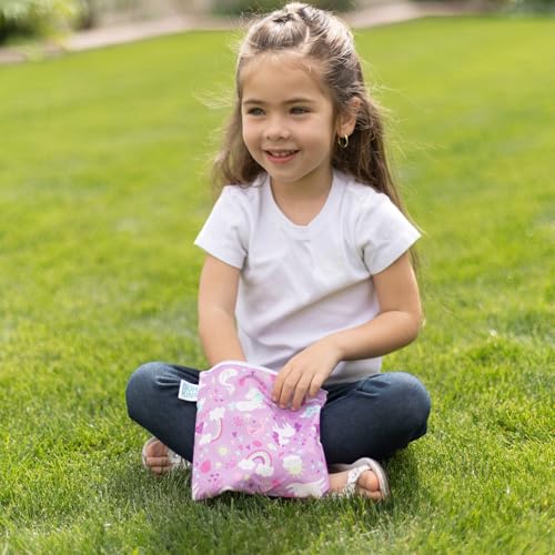 Reusable Sandwich and Snack Bags (Unicorns & Rainbows)