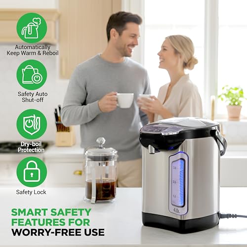 Electric Water Boiler and Warmer (4.2 Quarts)