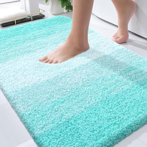 Bathroom Rugs Mat 36x24 (36" X 24" / Teal)