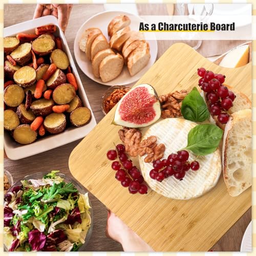 Thick Wood Cutting Boards for Chopping (16 x 10 inches)