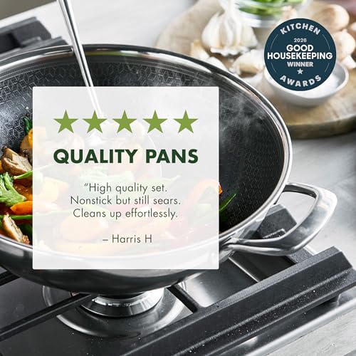 Spectra 12" Wok Pan with Lid (12" Wok Pan with Lid)