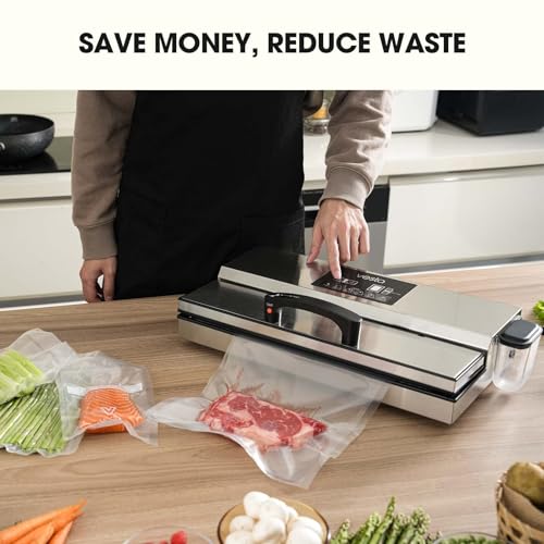 Vesta Precision 16'' Commercial Vacuum Sealer Machine for Moist Foods 95kPa
