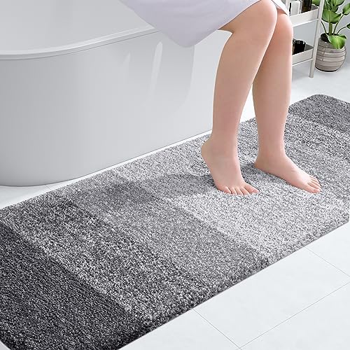 Bathroom Runner Rug 70x24 (70" X 24" / Grey)