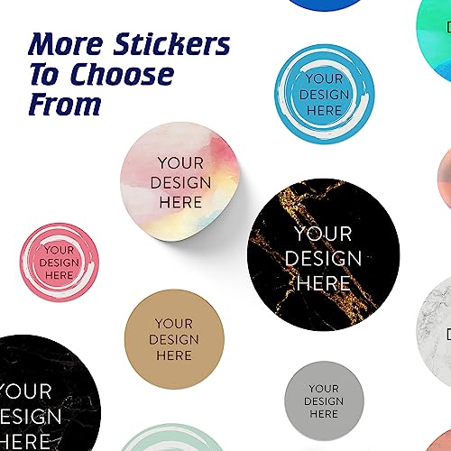 Custom Vinyl Stickers Your Image (100 Count)