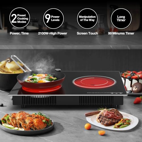 Electric Cooktop (2 Burner Electric Cooktop Built-In)