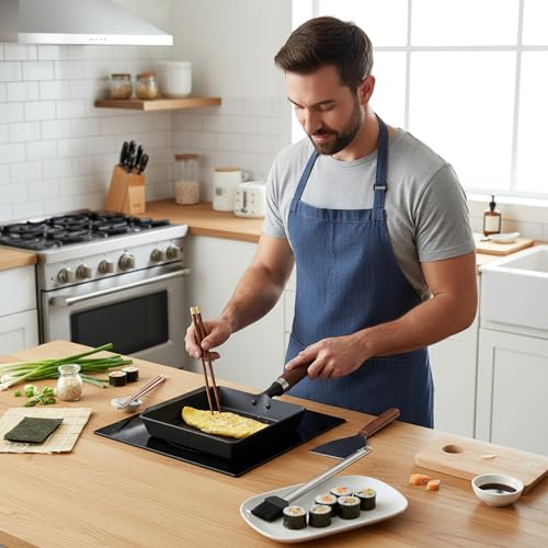 Japanese Cast Iron Tamagoyaki Pan