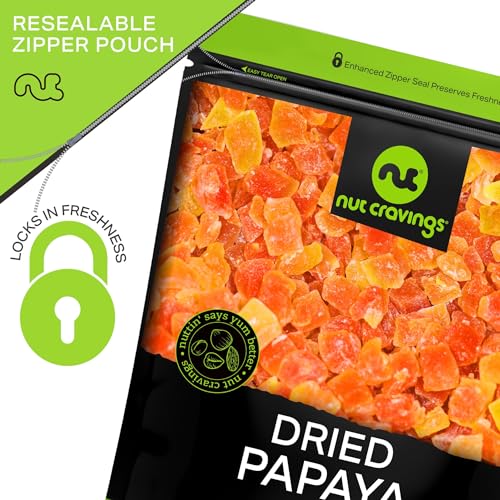 Dried Papaya Chunks (Dried Papaya Chunks / 32 oz)