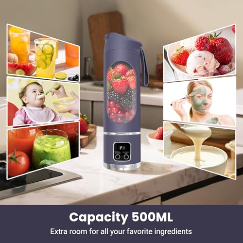 Personal Blender 500ml (Purple)