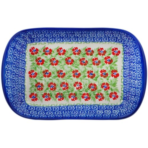 Platter with Handles 10 (Blue)
