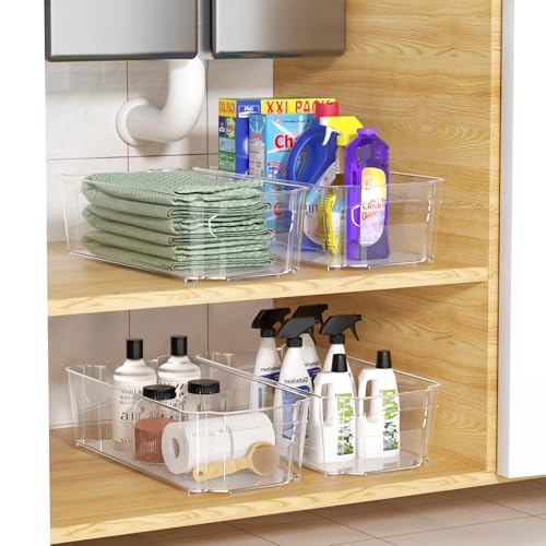 Clear Fridge Organizer (4 Count)