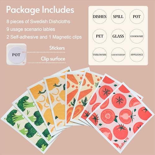 Reusable Paper Towels (Vegetable)
