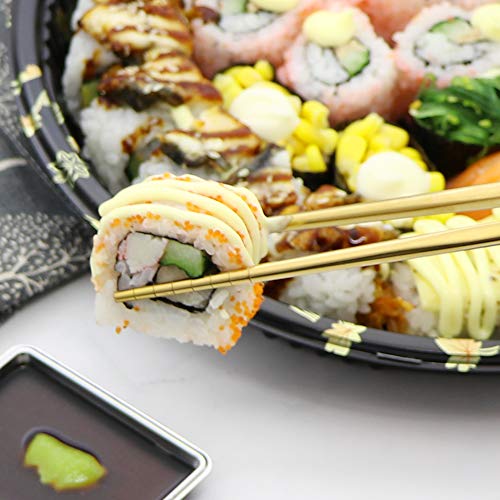 Stainless Steel Chopsticks (Gold)