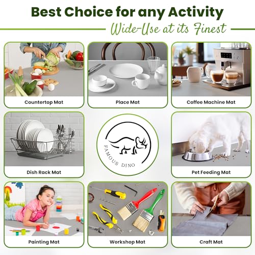 Large Silicone Mat 28" x 20" Thick Heat Resistant