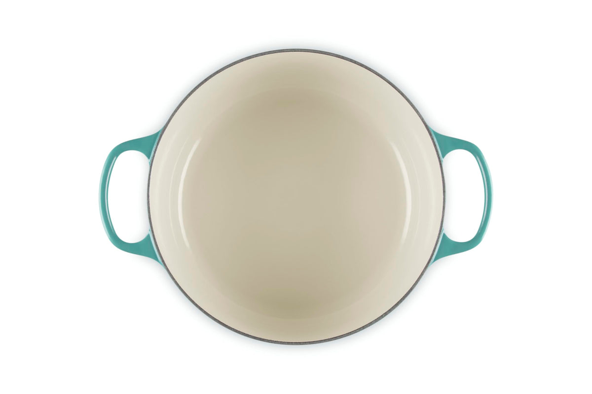 Enameled Cast Iron Round Dutch Oven (Riviera / 5.5 Qt)