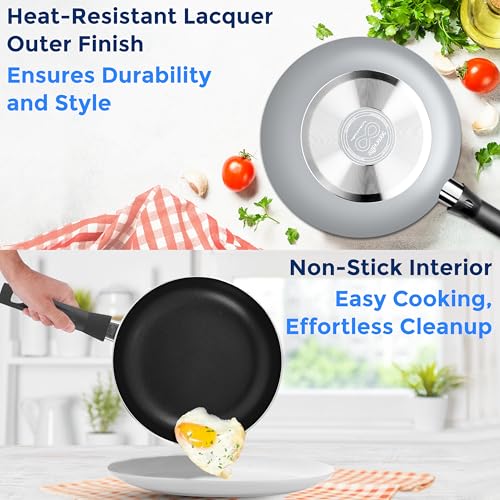 Kitchenware Pots & Pans Basic Kitchen Cookware (Gray)